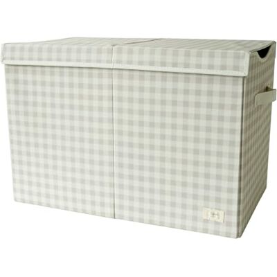 3 Sprouts Boîte de jeux pour enfants Boîte de rangement pour chambre d'enfant, organisation et commande Percale Beige 3 Sprouts Boîte de jeux pour enfants Boîte de rangement pour chambre d'enfant, organisation et commande Percale Beige