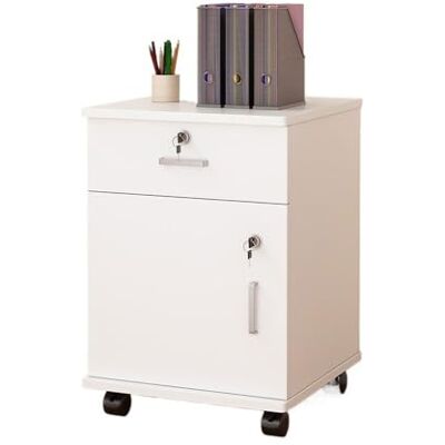 Kx9Lb8d Classeur Classeur de bureau à armoire basse mobile verrouillage simple avec organisateur fichiers tiroir Armoire de bureau(Blanc) Kx9Lb8d Classeur Classeur de bureau à armoire basse mobile verrouillage simple avec organisateur fichiers tiroir Armoire de bureau(Blanc)