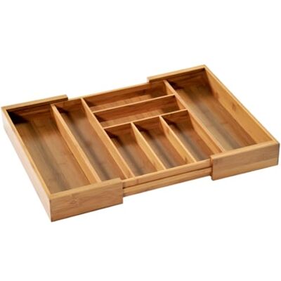 Kesper 5808513 Range-Couverts en Bambou certifié FSC Taille Variable 35 x 43 x 6,5 cm Marron Kesper 5808513 Range-Couverts en Bambou certifié FSC Taille Variable 35 x 43 x 6,5 cm Marron