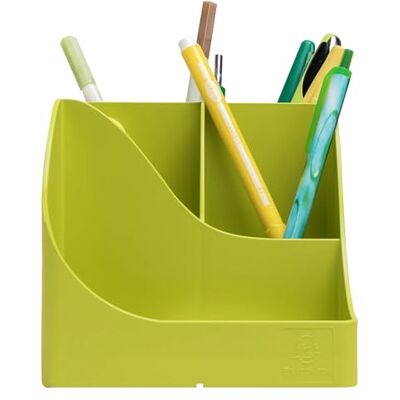 EXACOMPTA Réf. 695909D 1 Pot à crayons Pen Wave Pop N'Co 5 compartiments 4 compartiments hauts pour les grands ustensiles et 1 compartiment bas pour les petits ustensiles couleurs aléatoires EXACOMPTA Réf. 695909D 1 Pot à crayons Pen Wave Pop N'Co 5 compartiments 4 compartiments hauts pour les grands ustensiles et 1 compartiment bas pour les petits ustensiles couleurs aléatoires