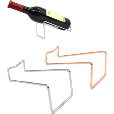 Guidre 2pcs Casiers à Vin en Métal Comptoir, Prêt à l'Emploi Organisateur de Casier Rangement Bouteille Support de Table pour Bar, Cave à Vin, Séjour, Cuisine Guidre 2pcs Casiers à Vin en Métal Comptoir, Prêt à l'Emploi Organisateur de Casier Rangement Bouteille Support de Table pour Bar, Cave à Vin, Séjour, Cuisine