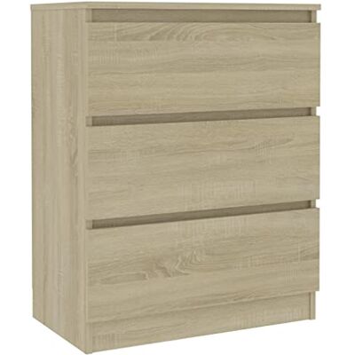 vidaXL Buffet, Meuble de Rangement avec Tiroir, Armoire de Rangement, Organisateur Salon Salle de Séjour Intérieur, Chêne Sonoma Bois d’Ingénierie vidaXL Buffet, Meuble de Rangement avec Tiroir, Armoire de Rangement, Organisateur Salon Salle de Séjour Intérieur, Chêne Sonoma Bois d’Ingénierie