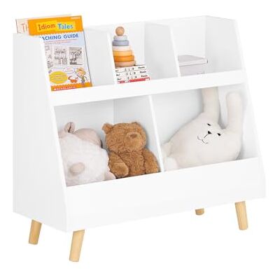 SoBuy KMB19-W ES Bibliothèque pour enfant Blanc 86 x 36 x 77 cm SoBuy KMB19-W ES Bibliothèque pour enfant Blanc 86 x 36 x 77 cm