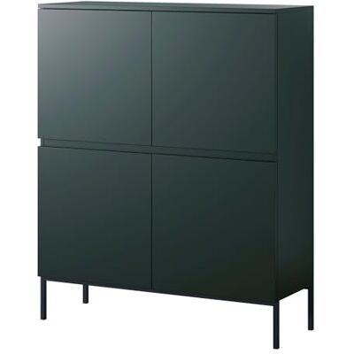Selsey BEMMI Buffets, Melamine, Vert foncé, 100 cm Selsey BEMMI Buffets, Melamine, Vert foncé, 100 cm