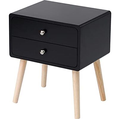 PUFAHAU Table de chevet, tiroir, commode de chambre à coucher, meuble de maison, table de chevet en bois, table de chevet pour chambre à coucher, table de chevet de style nordique simple (A 42 x 32 x PUFAHAU Table de chevet, tiroir, commode de chambre à coucher, meuble de maison, table de chevet en bois, table de chevet pour chambre à coucher, table de chevet de style nordique simple (A 42 x 32 x