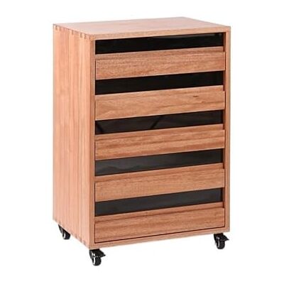 YHxFlux Armoire de bureau Armoire à cinq tiroirs en bois vintage, armoire mortaise et tenon, de rangement plusieurs niveaux, fichiers bureau, latérale style industriel Rangement(Red) YHxFlux Armoire de bureau Armoire à cinq tiroirs en bois vintage, armoire mortaise et tenon, de rangement plusieurs niveaux, fichiers bureau, latérale style industriel Rangement(Red)