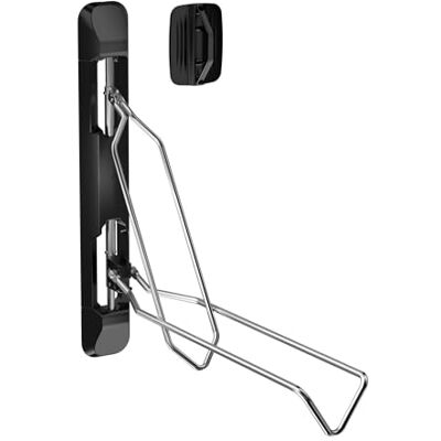 WilTec Range-vélo mural rabattable – 117 x 638 x 584 mm – Capacité 35 kg – Largeur de roue 53,3-71,1 mm – en Acier et Plastique – Rack à vélo, Support rangement WilTec Range-vélo mural rabattable – 117 x 638 x 584 mm – Capacité 35 kg – Largeur de roue 53,3-71,1 mm – en Acier et Plastique – Rack à vélo, Support rangement