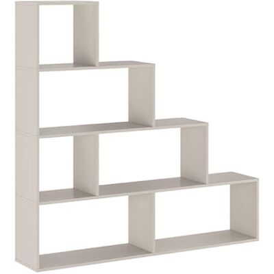 PEGANE Etagère escalier, Meuble étagère avec 6 Compartiments Coloris Beige Longueur 144,9 x Profondeur 27,90 x Hauteur 143,30 cm PEGANE Etagère escalier, Meuble étagère avec 6 Compartiments Coloris Beige Longueur 144,9 x Profondeur 27,90 x Hauteur 143,30 cm