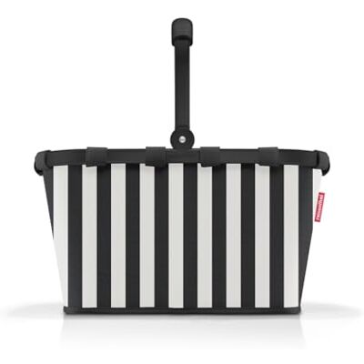 reisenthel Carrybag – Panier à provisions stable avec beaucoup d'espace de rangement et poche intérieure pratique – Design élégant et imperméable, Summerstripes Black, Einheitsgröße, Moderne reisenthel Carrybag – Panier à provisions stable avec beaucoup d'espace de rangement et poche intérieure pratique – Design élégant et imperméable, Summerstripes Black, Einheitsgröße, Moderne