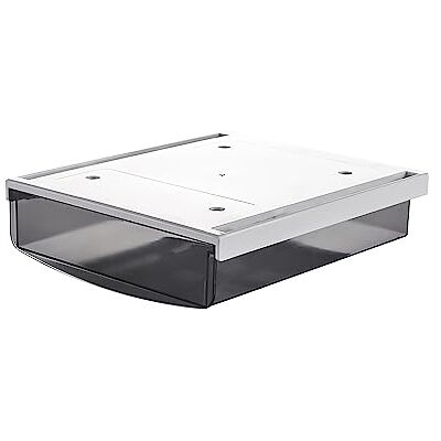 TUKA-i-AKUT 3,5L Tiroirs Sous Bureau, 24x21x8cm Autocollant Boîte à Tiroirs Cachée, Organisateur Boîte de Rangement, Boîte Tiroirs pour Bureau/Meuble/Bibliothèque/Armoire de Cuisine, Noir TKD8605 TUKA-i-AKUT 3,5L Tiroirs Sous Bureau, 24x21x8cm Autocollant Boîte à Tiroirs Cachée, Organisateur Boîte de Rangement, Boîte Tiroirs pour Bureau/Meuble/Bibliothèque/Armoire de Cuisine, Noir TKD8605