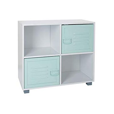 House & Homestyle Cube de rangement 4 Cube Vert House & Homestyle Cube de rangement 4 Cube Vert