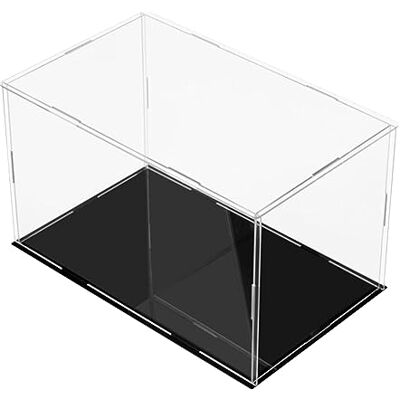 ZIUBMVDYC Vitrine en acrylique, Boîte de rangement transparente for figurines, cube de rangement for bijoux, modèles de collection, organiseur de maison, à monter soi-même(35x20x30CM) ZIUBMVDYC Vitrine en acrylique, Boîte de rangement transparente for figurines, cube de rangement for bijoux, modèles de collection, organiseur de maison, à monter soi-même(35x20x30CM)