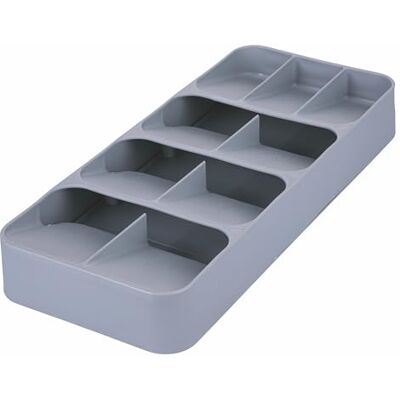 GALILEO Organisateur de couverts gris - 9 compartiments GALILEO Organisateur de couverts gris - 9 compartiments