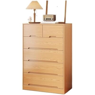 Lijiaxiuyc-101 Commode de rangement Commode de chambre à coucher avec plateau en bois plusieurs niveaux et 6 tiroirs, idéale for le bureau ou la maison(Grand) Lijiaxiuyc-101 Commode de rangement Commode de chambre à coucher avec plateau en bois plusieurs niveaux et 6 tiroirs, idéale for le bureau ou la maison(Grand)