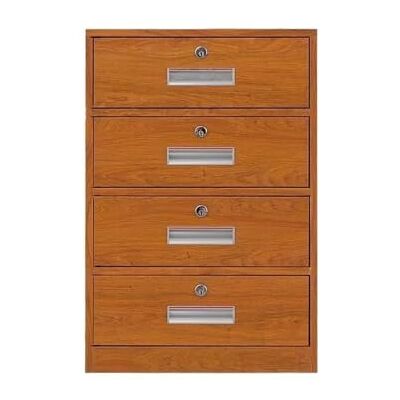 YHxFlux Armoire de bureau Armoire de classement petite armoire courte avec tiroir verrouillable sous le bureau, d'activité, 4 tiroirs, chevet, en étain Rangement(Brown) YHxFlux Armoire de bureau Armoire de classement petite armoire courte avec tiroir verrouillable sous le bureau, d'activité, 4 tiroirs, chevet, en étain Rangement(Brown)