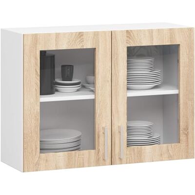 AKORD Lima Armoire de cuisine, fonctionnelle, durable, design moderne, pour grandes et petites cuisines, facile d'entretien, peut être combinée avec d'autres meubles de la série Blanc Chêne Sonoma AKORD Lima Armoire de cuisine, fonctionnelle, durable, design moderne, pour grandes et petites cuisines, facile d'entretien, peut être combinée avec d'autres meubles de la série Blanc Chêne Sonoma