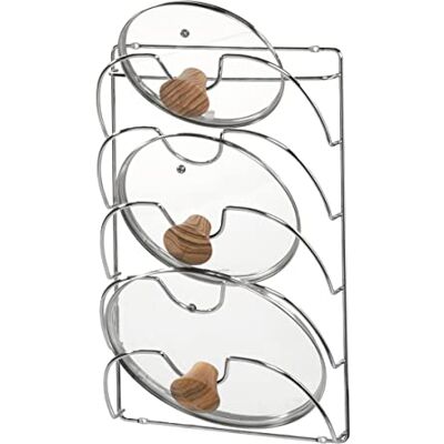 InterDesign iDesign iDesign 48580Eu Classico Rangement D'Armoire de Cuisine Acier Chrome 27,4 X 9,7 X 42,5 cm InterDesign iDesign iDesign 48580Eu Classico Rangement D'Armoire de Cuisine Acier Chrome 27,4 X 9,7 X 42,5 cm