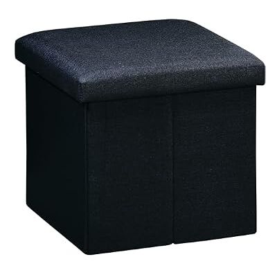 Kesper Banc de rangement noir Kesper Banc de rangement noir