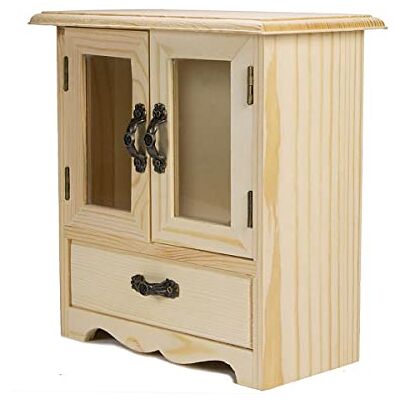 INNSPIRO Classeur vitrine bois de pin massif 16 x 10 x 19 cm. INNSPIRO Classeur vitrine bois de pin massif 16 x 10 x 19 cm.