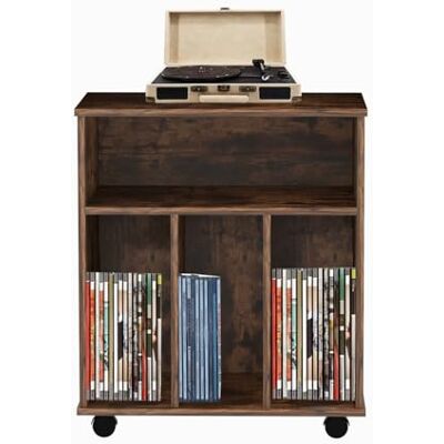 VDD Meuble de rangement pour vinyles Lp bibliothèque rangement magazines livres disques VDD Meuble de rangement pour vinyles Lp bibliothèque rangement magazines livres disques
