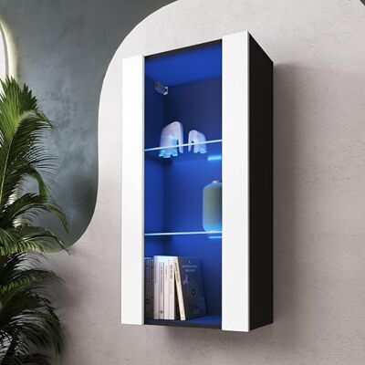 Komodee Vitrine Suspendue Tivoli A2 Wotan/Wotan 50x100x29 cm Komodee Vitrine Suspendue Tivoli A2 Wotan/Wotan 50x100x29 cm