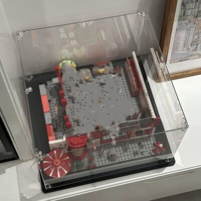 Lumivex Vitrine en acrylique transparente Acrylic Display Case/Dustproof Box, Dustproof Toy Organizer, Black Base 26x26x14in/26x26x16in/65x65x45cm(70x70x60cm/28x28x24in) Lumivex Vitrine en acrylique transparente Acrylic Display Case/Dustproof Box, Dustproof Toy Organizer, Black Base 26x26x14in/26x26x16in/65x65x45cm(70x70x60cm/28x28x24in)