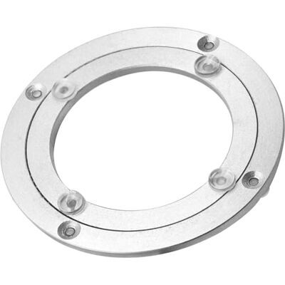 KOINEN Roulement rotatif,Plateau tournant roulant,Rotation à 360° Grand plateau tournant Tv silencieux Organisateur de base pivotante de table ronde en aluminium (12 pouces (300 mm))(8 pouces (200 mm)) KOINEN Roulement rotatif,Plateau tournant roulant,Rotation à 360° Grand plateau tournant Tv silencieux Organisateur de base pivotante de table ronde en aluminium (12 pouces (300 mm))(8 pouces (200 mm))