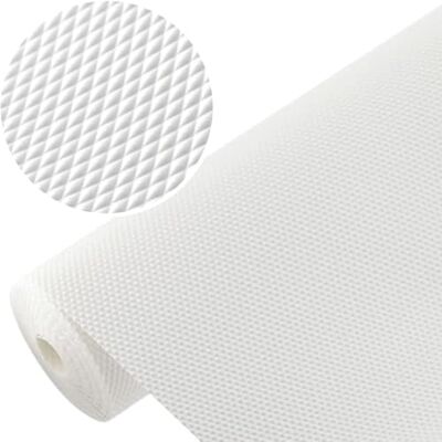 GTV Tapis de tiroir antidérapant pour tiroirs et étagères de réfrigérateur Peut être découpé à la taille souhaitée Blanc 48 cm x 500 cm GTV Tapis de tiroir antidérapant pour tiroirs et étagères de réfrigérateur Peut être découpé à la taille souhaitée Blanc 48 cm x 500 cm
