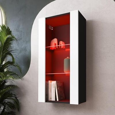 Komodee Vitrine Suspendue Tivoli Wotan/Wotan 50x100x29 cm Komodee Vitrine Suspendue Tivoli Wotan/Wotan 50x100x29 cm