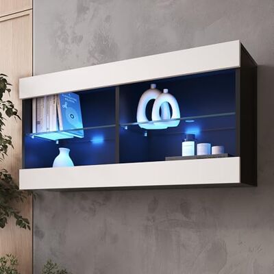 Komodee Vitrine Suspendue Tivoli Wotan/Wotan 100x50x29 cm Komodee Vitrine Suspendue Tivoli Wotan/Wotan 100x50x29 cm