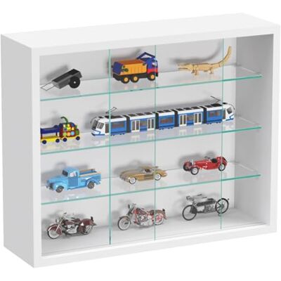 VDD Vitrine murale suspendue sur pied portes coulissantes 50 x 40 x 13 cm VDD Vitrine murale suspendue sur pied portes coulissantes 50 x 40 x 13 cm