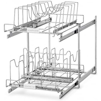 Zone VK40300U Organiseur de placard coulissant, 38,1 cm de large x 50,8 cm de profondeur, argent Zone VK40300U Organiseur de placard coulissant, 38,1 cm de large x 50,8 cm de profondeur, argent