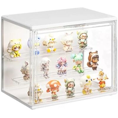 Siyecioa vitrine LED pour collections acrylique transparente Boîte de présentation Cube 27 x 21 x 18 cm Siyecioa vitrine LED pour collections acrylique transparente Boîte de présentation Cube 27 x 21 x 18 cm