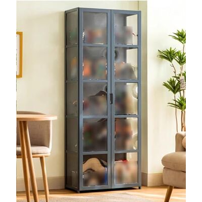 YFWOKSL Vitrine acrylique vitrine vitrine salon vitrines vitrines vitrines avec portes en verre Anti-poussière Rangement YFWOKSL Vitrine acrylique vitrine vitrine salon vitrines vitrines vitrines avec portes en verre Anti-poussière Rangement