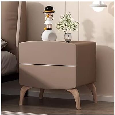 Xumh2024-3 Meuble de Chambre Table de chevet simple en bois de couleur pure crème organisateur de chambre à coucher rangement à domicile table de chevet grande capacité double tiroirs Table d’Appoint(Brown,X-Lar Xumh2024-3 Meuble de Chambre Table de chevet simple en bois de couleur pure crème organisateur de chambre à coucher rangement à domicile table de chevet grande capacité double tiroirs Table d’Appoint(Brown,X-Lar