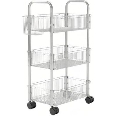 wD7rE5bm6z desserte de cuisine Chariot Mobile for collations et cosmétiques, support de rangement for salle bain, boîte d'organisation roulante chariot de stockage wD7rE5bm6z desserte de cuisine Chariot Mobile for collations et cosmétiques, support de rangement for salle bain, boîte d'organisation roulante chariot de stockage