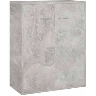 vidaXL Buffet, Meuble de Rangement avec Porte, Armoire de Rangement, Organisateur Salon Salle de Séjour Intérieur, Gris Béton Bois d’Ingénierie vidaXL Buffet, Meuble de Rangement avec Porte, Armoire de Rangement, Organisateur Salon Salle de Séjour Intérieur, Gris Béton Bois d’Ingénierie