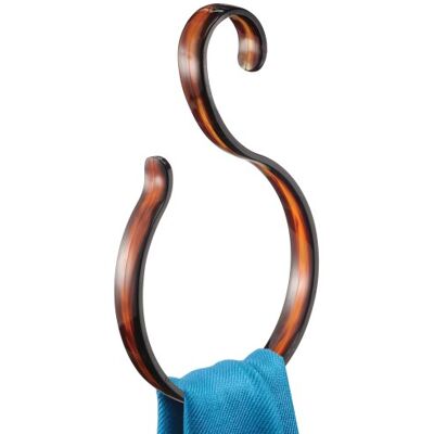 InterDesign 05420EU Tor Trois Boucle à Accessoires sur la Barre InterDesign 05420EU Tor Trois Boucle à Accessoires sur la Barre