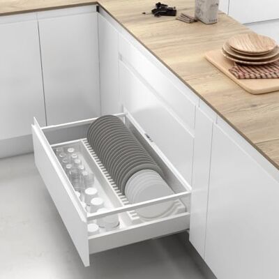 MENAGE CONFORT Porte-assiettes - Gain de place et rangement organisé MENAGE CONFORT Porte-assiettes - Gain de place et rangement organisé