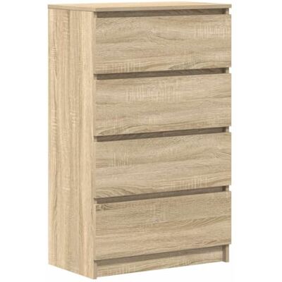 vidaXL Buffet Chêne Sonoma 60x35x98,5 cm Bois d'ingénierie vidaXL Buffet Chêne Sonoma 60x35x98,5 cm Bois d'ingénierie