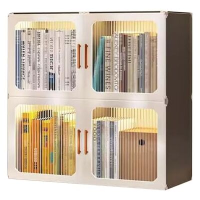 CAFIEDR Bibliothèque avec porte en verre, organiseurs de jouets de collection et étagère de présentation, serrure de porte magnétique à ventouse, étagère pour enfants et bibliothèque pour salle de CAFIEDR Bibliothèque avec porte en verre, organiseurs de jouets de collection et étagère de présentation, serrure de porte magnétique à ventouse, étagère pour enfants et bibliothèque pour salle de