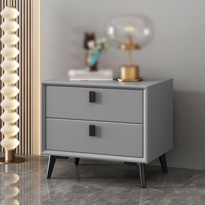 PUFAHAU Table d'appoint pour chambre à coucher, table de chevet pour petits espaces, commode à 2 tiroirs pour chambre à coucher, avec 2 tiroirs, avec pieds fuselés, pour chambre à coucher, salon et PUFAHAU Table d'appoint pour chambre à coucher, table de chevet pour petits espaces, commode à 2 tiroirs pour chambre à coucher, avec 2 tiroirs, avec pieds fuselés, pour chambre à coucher, salon et