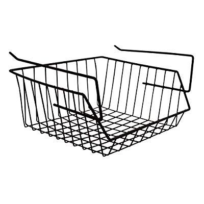MSV Panier de rangement noir 30 x 27 x 13 cm MSV Panier de rangement noir 30 x 27 x 13 cm