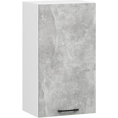 AKORD Oliwia H720 W40 Armoire suspendue de cuisine avec 2 étagères et 1 porte Armoire de cuisine encastrée, Meubles de cuisine, Panneau laminé, 40 x 30 x 72 cm, Blanc et béton AKORD Oliwia H720 W40 Armoire suspendue de cuisine avec 2 étagères et 1 porte Armoire de cuisine encastrée, Meubles de cuisine, Panneau laminé, 40 x 30 x 72 cm, Blanc et béton