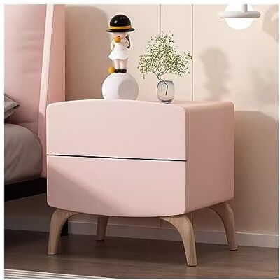 SONGYL-20249 Table de chevet Table de chevet simple en bois de couleur pure crème organisateur de chambre à coucher rangement à domicile table de chevet grande capacité double tiroirs Tables de chevet pour tables SONGYL-20249 Table de chevet Table de chevet simple en bois de couleur pure crème organisateur de chambre à coucher rangement à domicile table de chevet grande capacité double tiroirs Tables de chevet pour tables