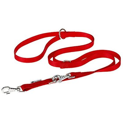 Laisse d'entraînement pour chiens FERPLAST - Nylon réglable - Plusieurs couleurs Laisse d'entraînement pour chiens FERPLAST - Nylon réglable - Plusieurs couleurs
