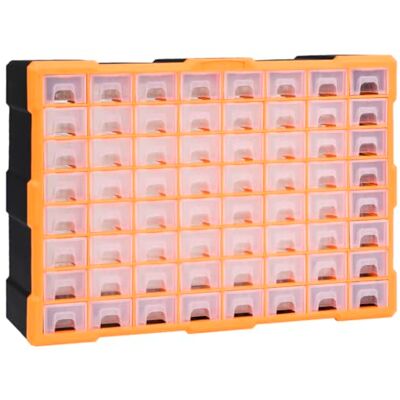 vidaXL Organisateur multi-tiroirs avec 64 tiroirs 52x16x37,5 cm vidaXL Organisateur multi-tiroirs avec 64 tiroirs 52x16x37,5 cm
