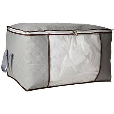 Yosoo 1 grand sac de rangement en tissu charbon de bambou de 134,6 cm, panier de rangement gris Yosoo 1 grand sac de rangement en tissu charbon de bambou de 134,6 cm, panier de rangement gris