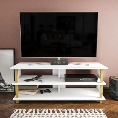 Kalune Design Rodney Support TV 120x44.5x47.5cm - Meubles TV Kalune Design Rodney Support TV 120x44.5x47.5cm - Meubles TV