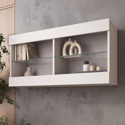 Komodee Vitrine Suspendue Tivoli Noir/Noir 50x100x29 cm Komodee Vitrine Suspendue Tivoli Noir/Noir 50x100x29 cm
